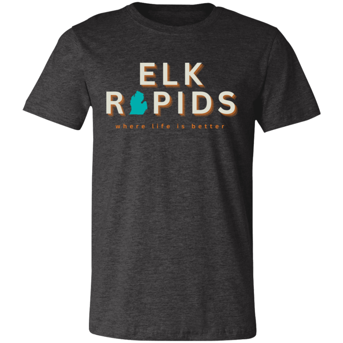 Elk Rapids ~Where Life is Better Unisex Jersey Tee