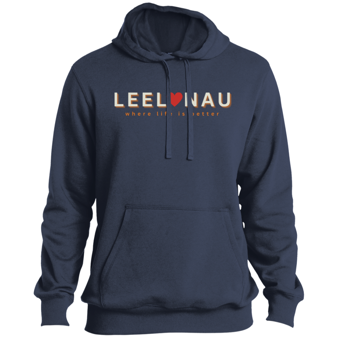 Leelanau ~Where Life is Better Men's Beachcomber Hoodie