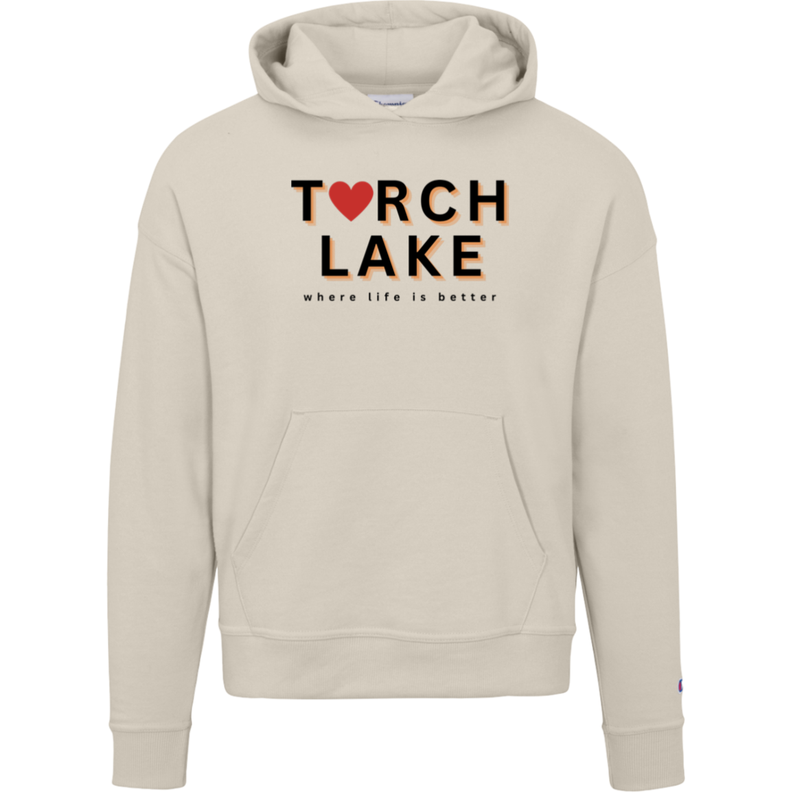 Torch Lake~Where Life is Better Women's Beachcomber Hoodie