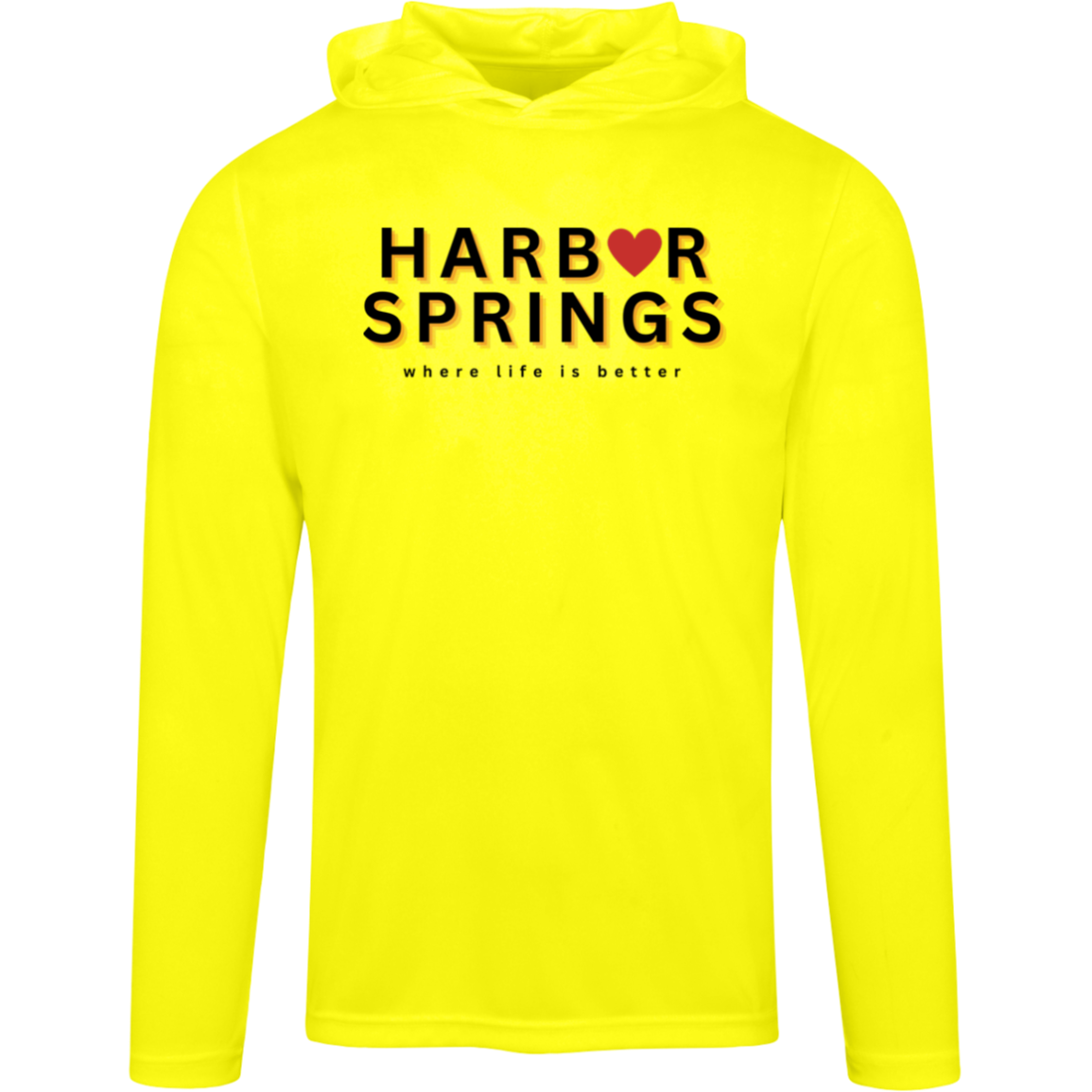 Harbor Springs~Where Life is Better Men's Super-Lite Performance Hoodie