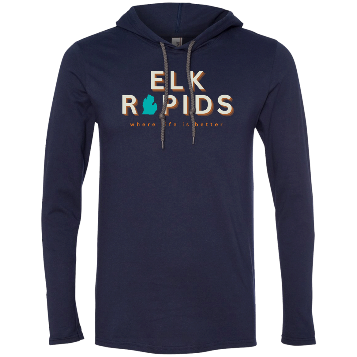 Elk Rapids-Where Life is Better Super-Lite Unisex Hoodie