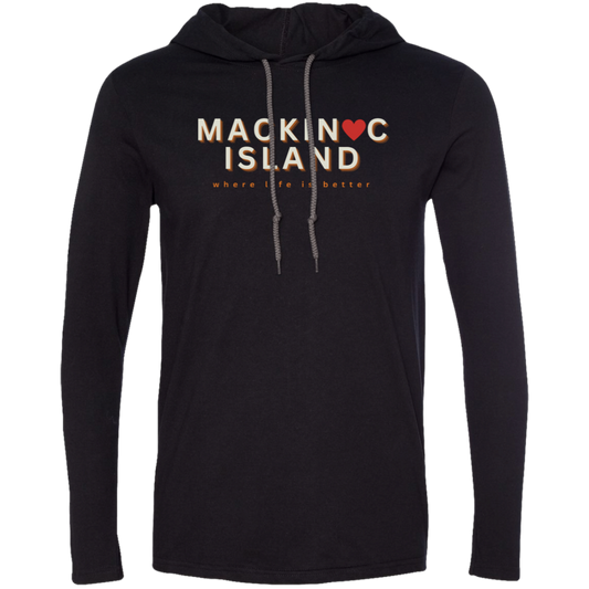 Mackinac Island~Where Life is Better Super-Lite Unisex Hoodie