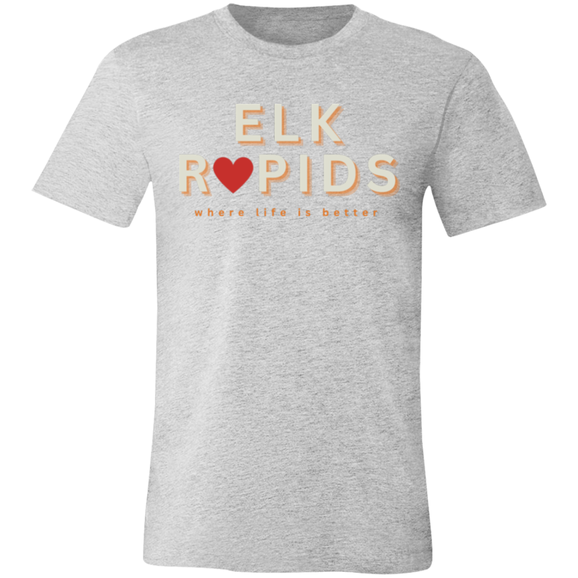 Elk Rapids ~Where Life is Better Unisex Jersey Tee