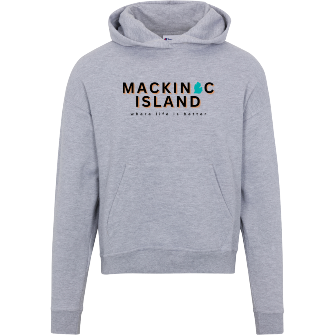 Mackinac Island~Where Life is Better Women's Beachcomber Hoodie