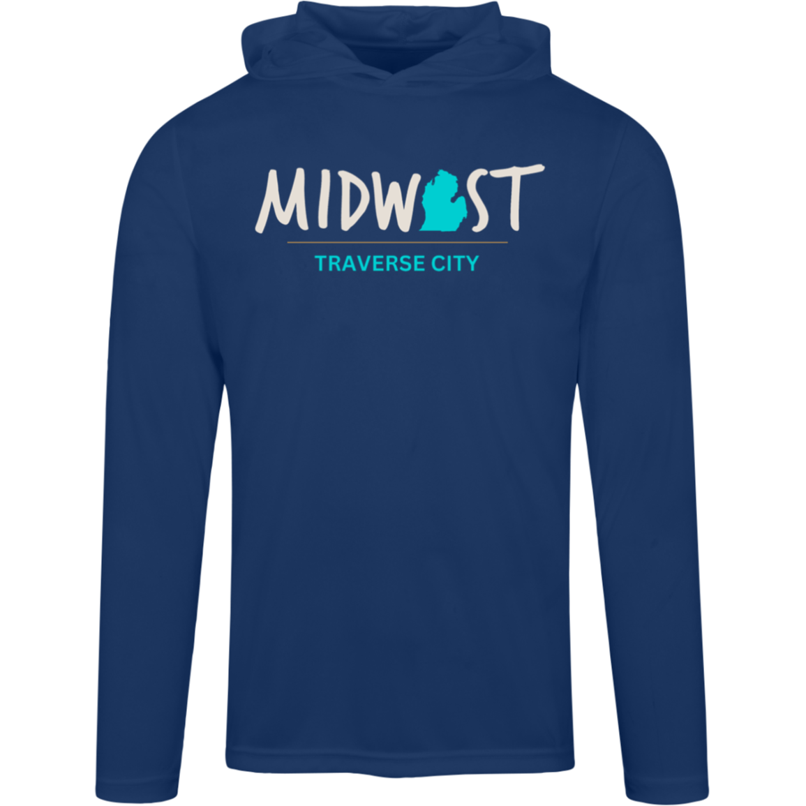 Midwest Michigan Traverse City Men's Super-Lite Performance Hoodie