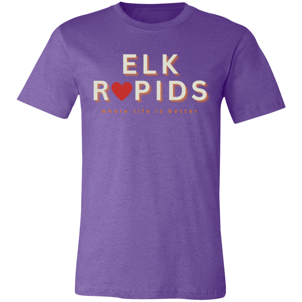 Elk Rapids ~Where Life is Better Unisex Jersey Tee