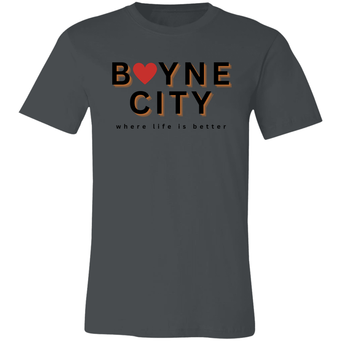 Boyne City ~Where Life is Better Unisex Jersey Tee