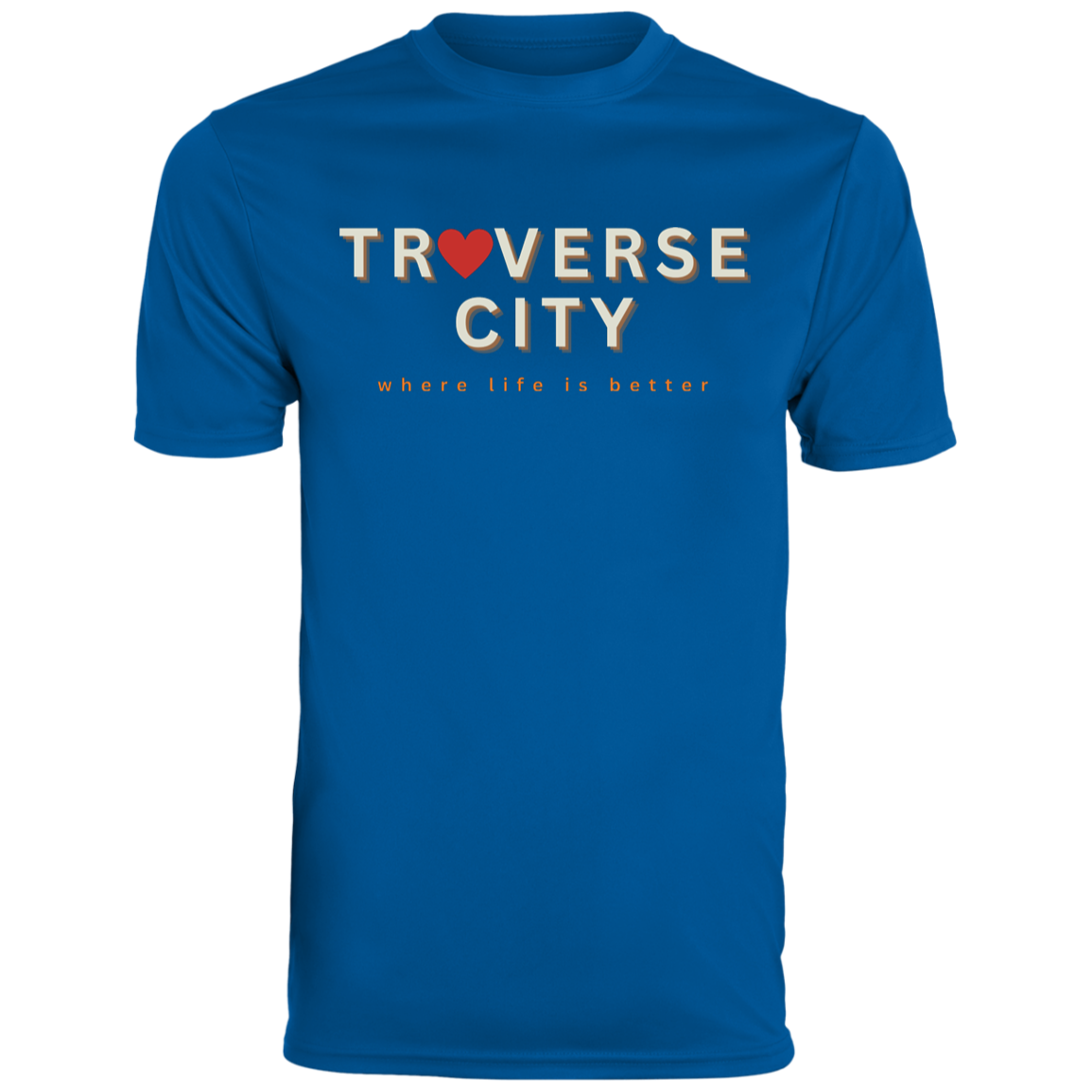 Traverse City ~Where Life is Better Men's Performance Tee