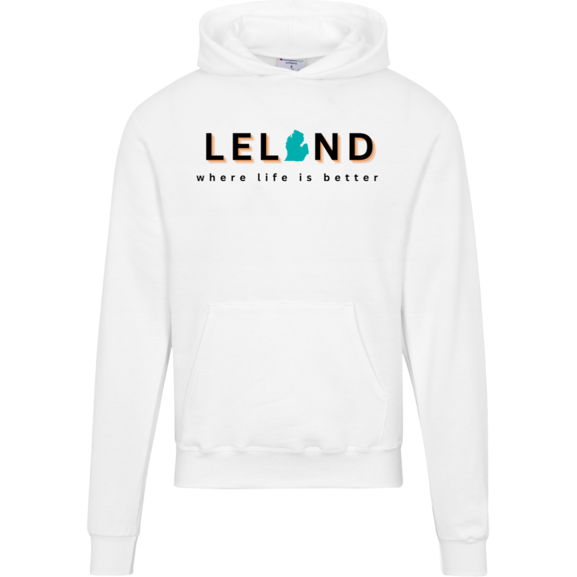 Leland~Where Life is Better Men's Beachcomber Hoodie