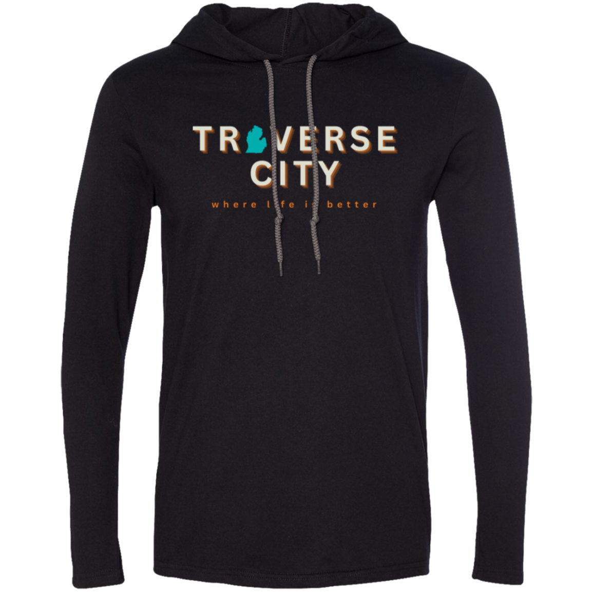 Traverse City~Where Life is Better Super-Lite Unisex Hoodie