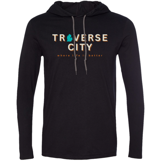 Traverse City~Where Life is Better Super-Lite Unisex Hoodie