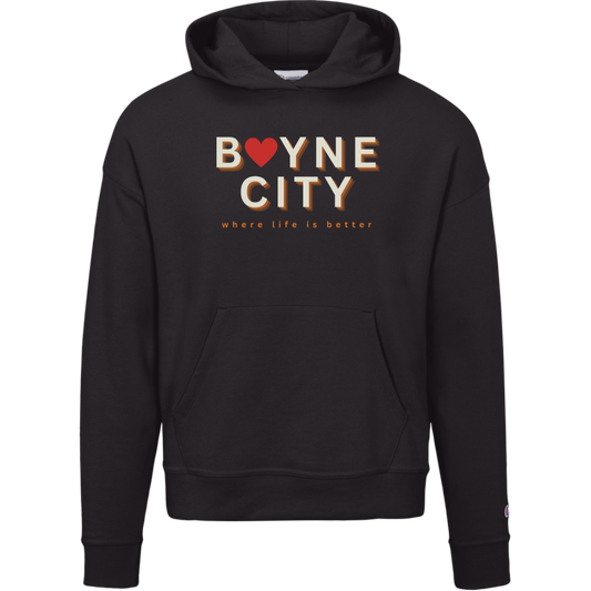 Boyne City~Where Life is Better Women's Beachcomber Hoodie