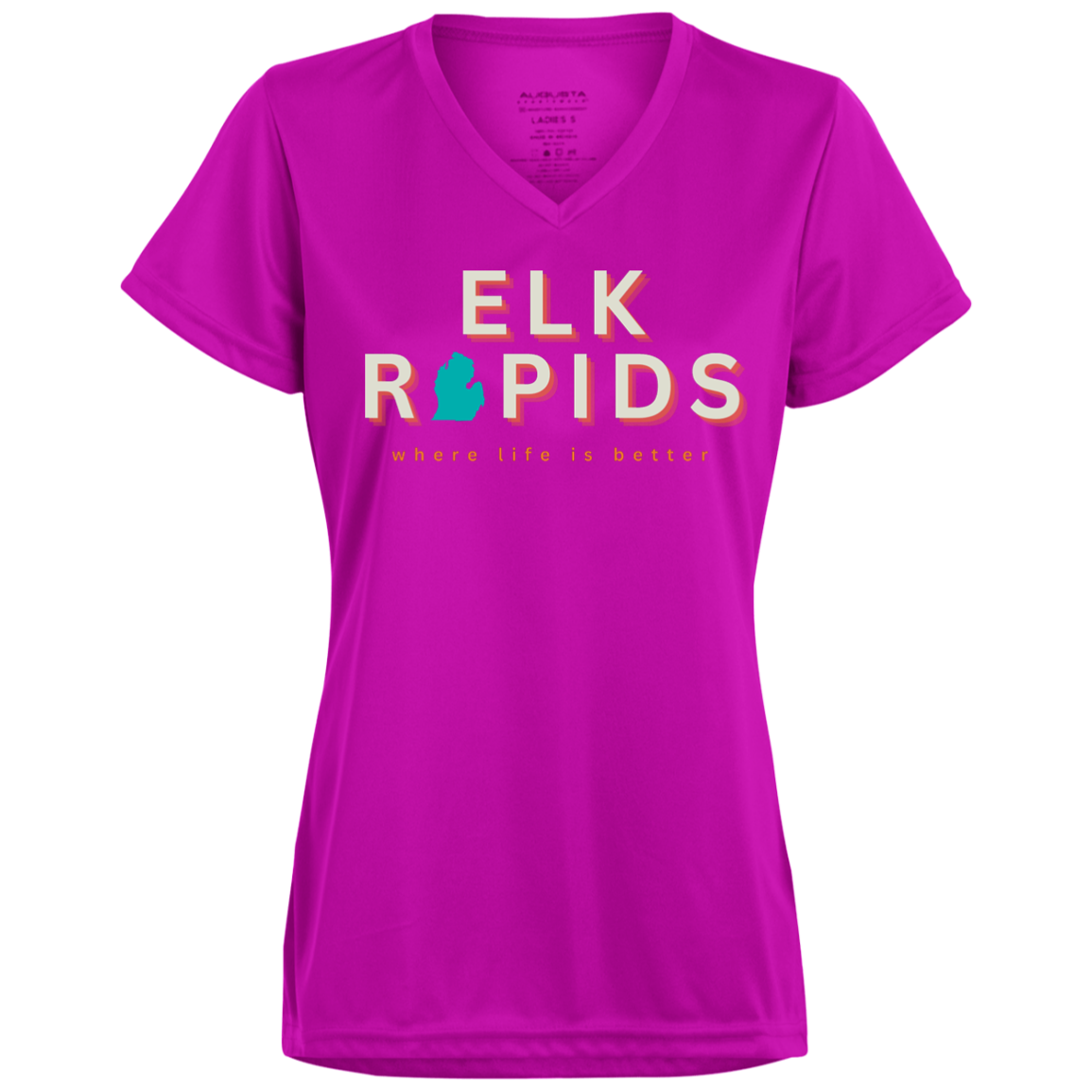 Elk Rapids ~Where Life is Better  Ladies’ Performance Tee