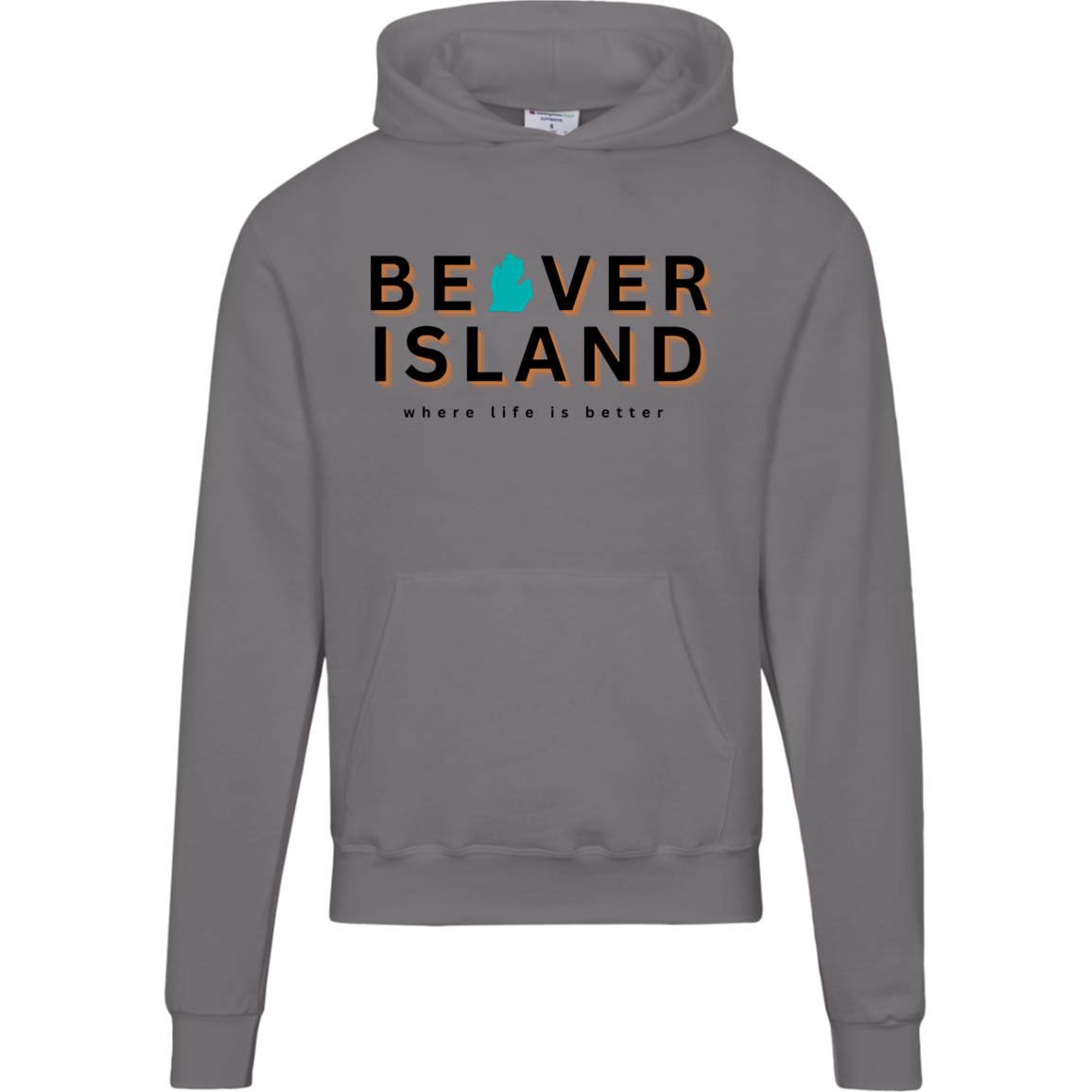 Beaver Island~Where Life is Better Men's Beachcomber Hoodie