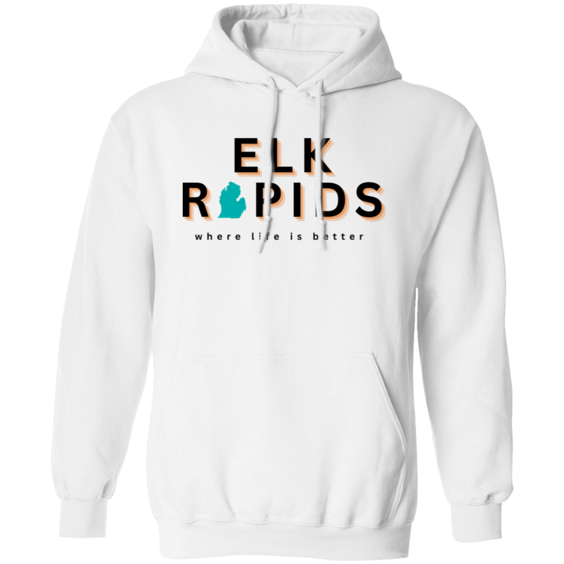 Elk Rapids ~Where Life is Better Unisex Hoodie