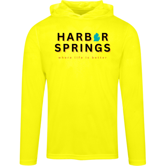 Harbor Springs~Where Life is Better Men's Super-Lite Performance Hoodie