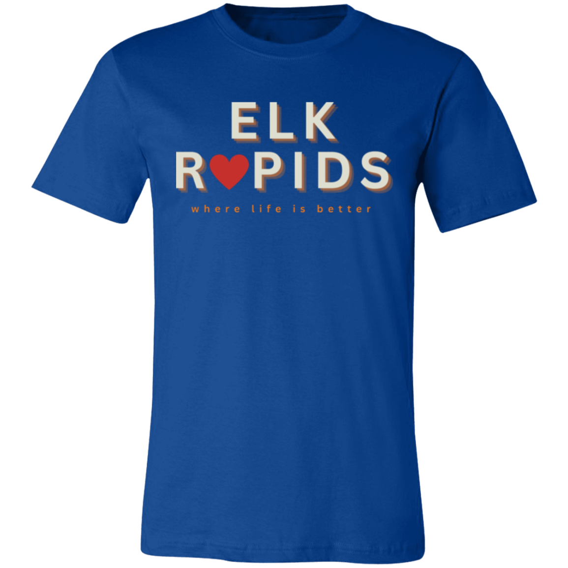 Elk Rapids ~Where Life is Better Unisex Jersey Tee