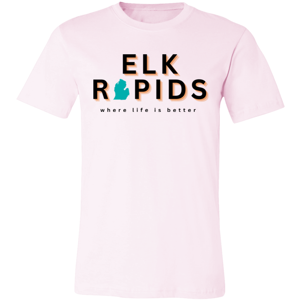 Elk Rapids ~Where Life is Better Unisex Jersey Tee