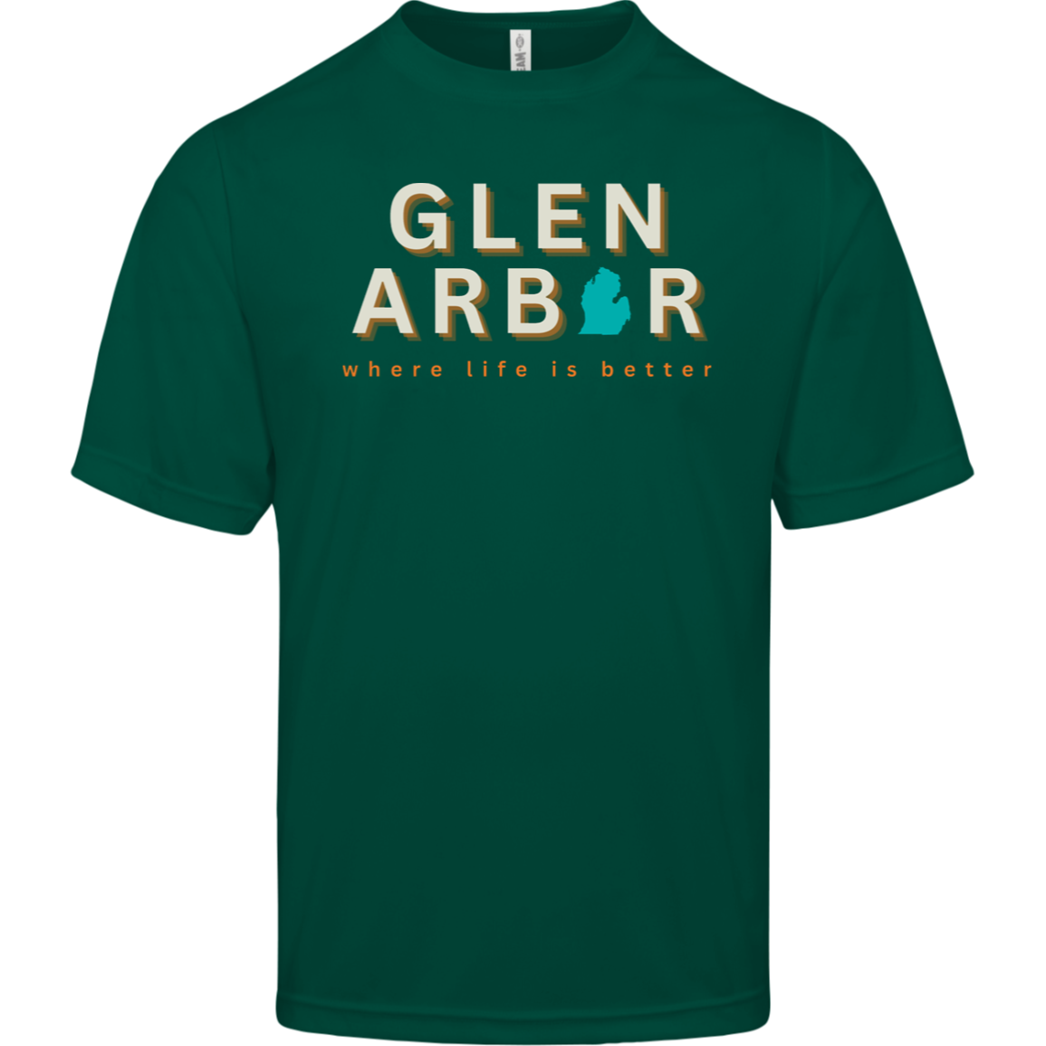 Glen Arbor~Where Life is Better Men's Performance Tee