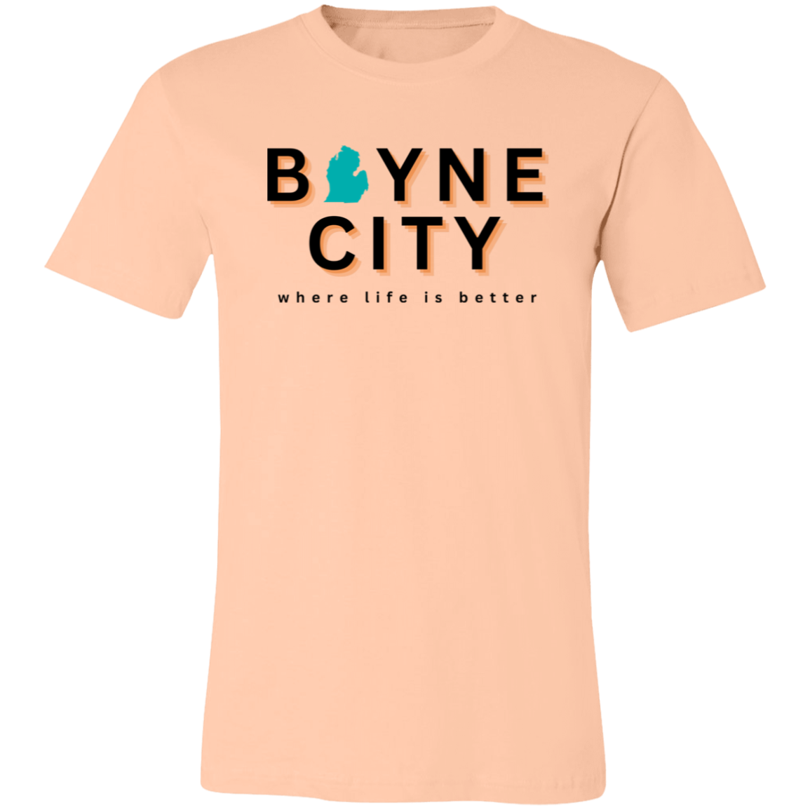 Boyne City ~Where Life is Better Unisex Jersey Tee