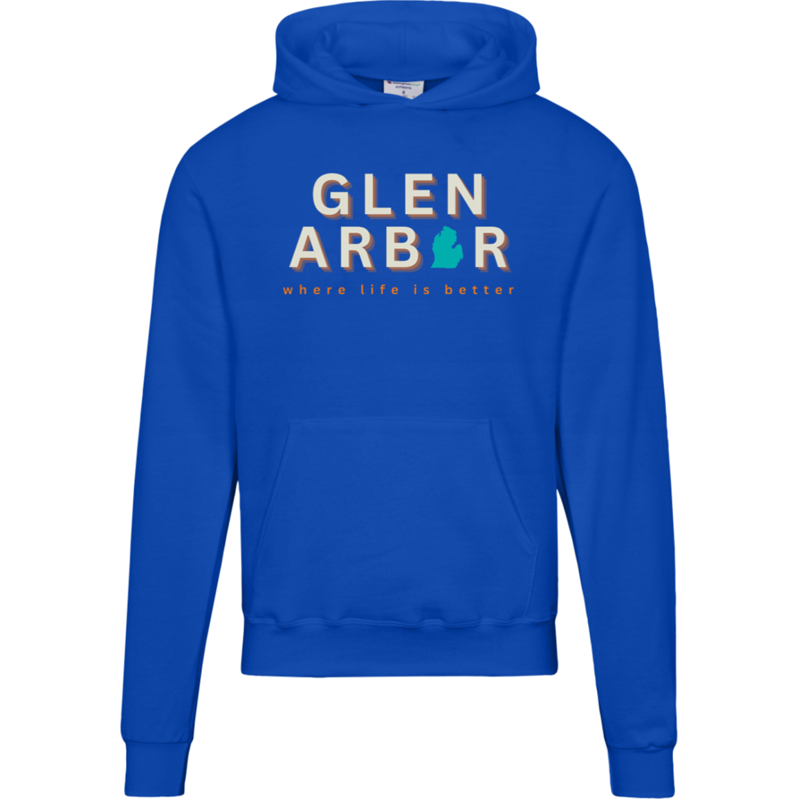 Glen Arbor~Where Life is Better Men's Beachcomber Hoodie