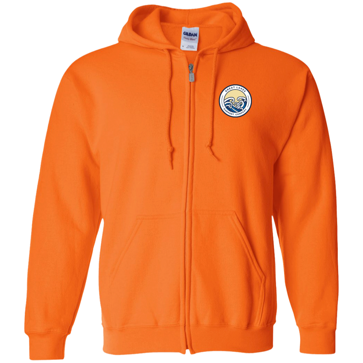 Great Lakes Garment Unisex Zip Hoodie