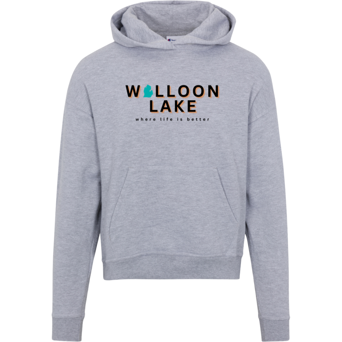 Walloon Lake~Where Life is Better Women's Beachcomber Hoodie