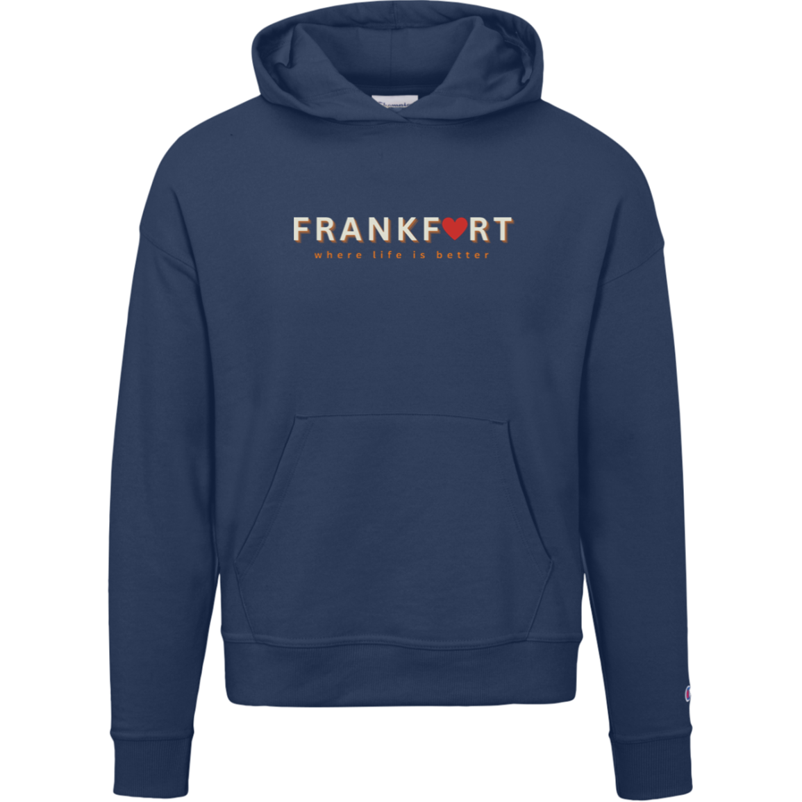 Frankfort~Where Life is Better Women's Beachcomber Hoodie