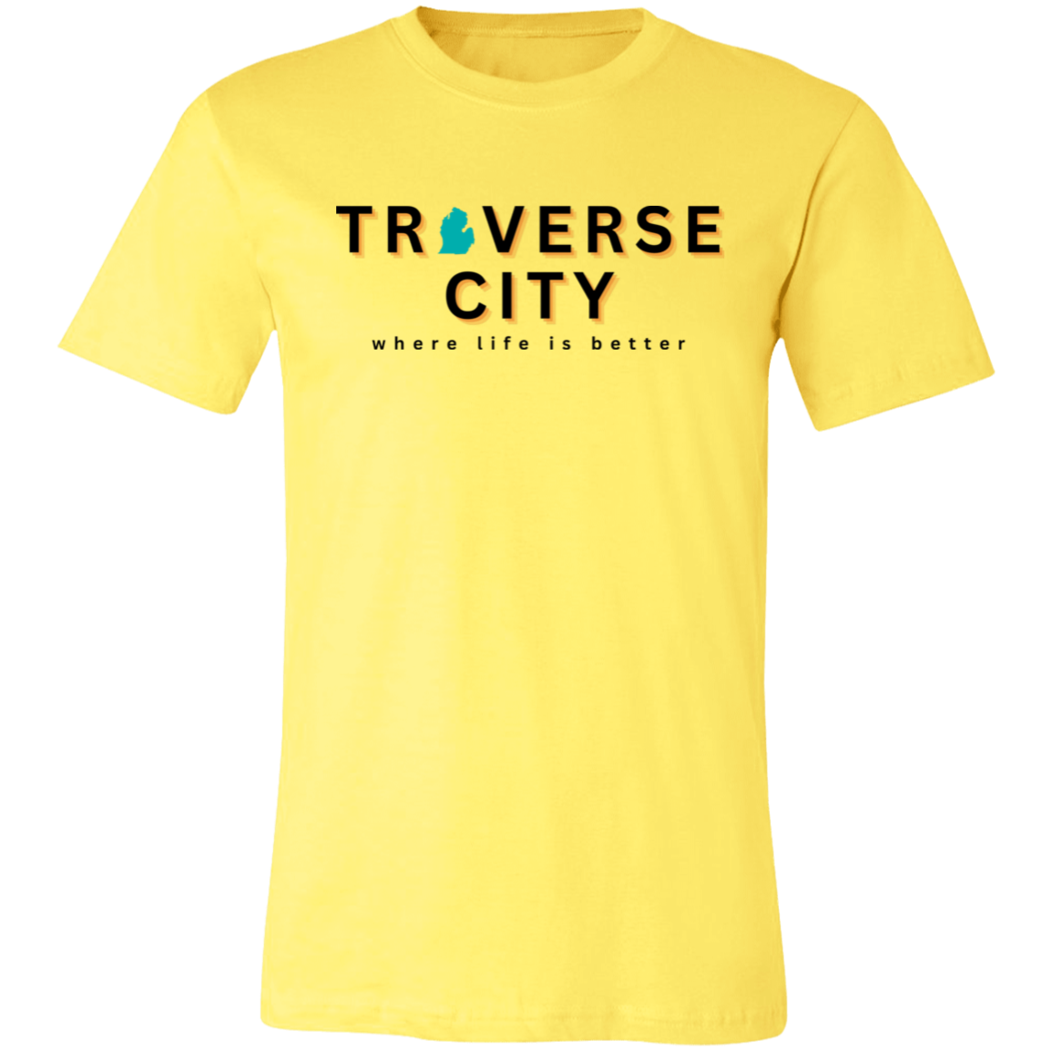 Traverse City ~Where Life is Better Unisex Jersey Tee