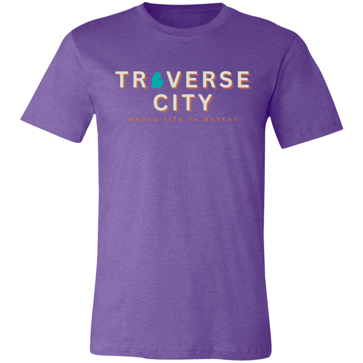 Traverse City ~Where Life is Better Unisex Jersey Tee