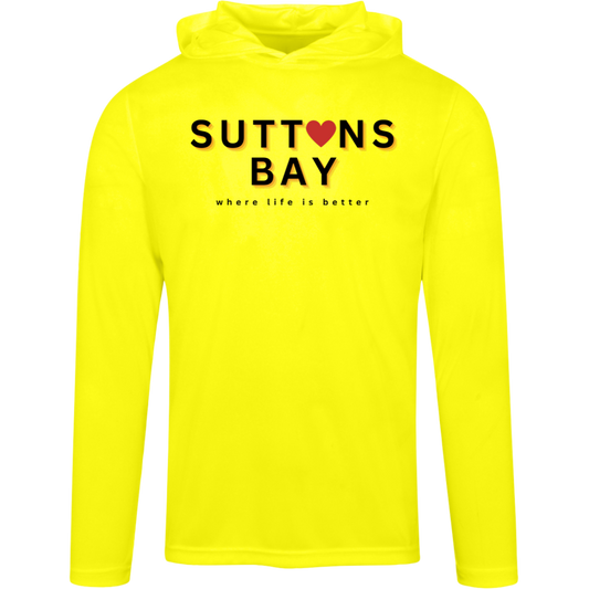 Suttons Bay~Where Life is Better Men's Super-Lite Performance Hoodie