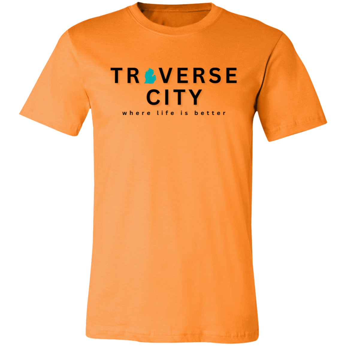 Traverse City ~Where Life is Better Unisex Jersey Tee