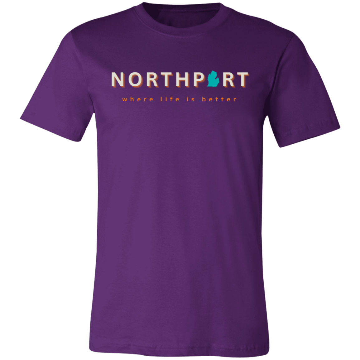 Northport ~Where Life is Better  Unisex Jersey Tee