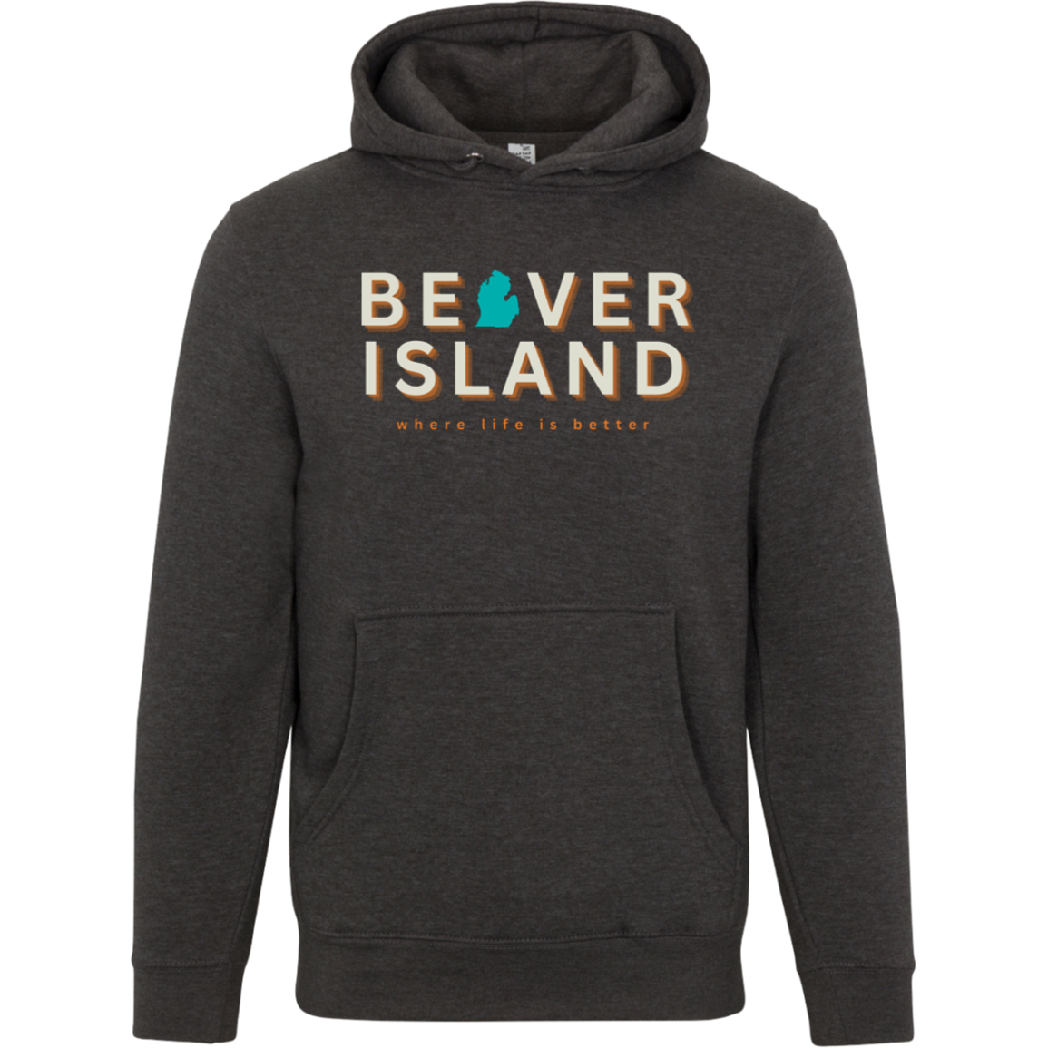 Beaver Island~Where Life is Better Unisex Premium Hoodie