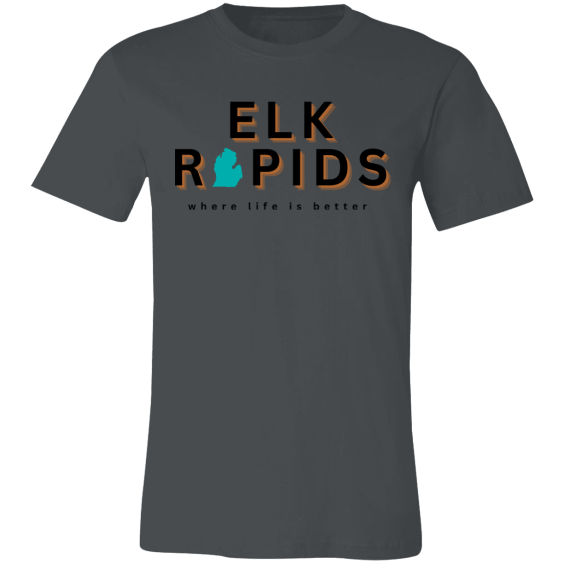 Elk Rapids ~Where Life is Better Unisex Jersey Tee