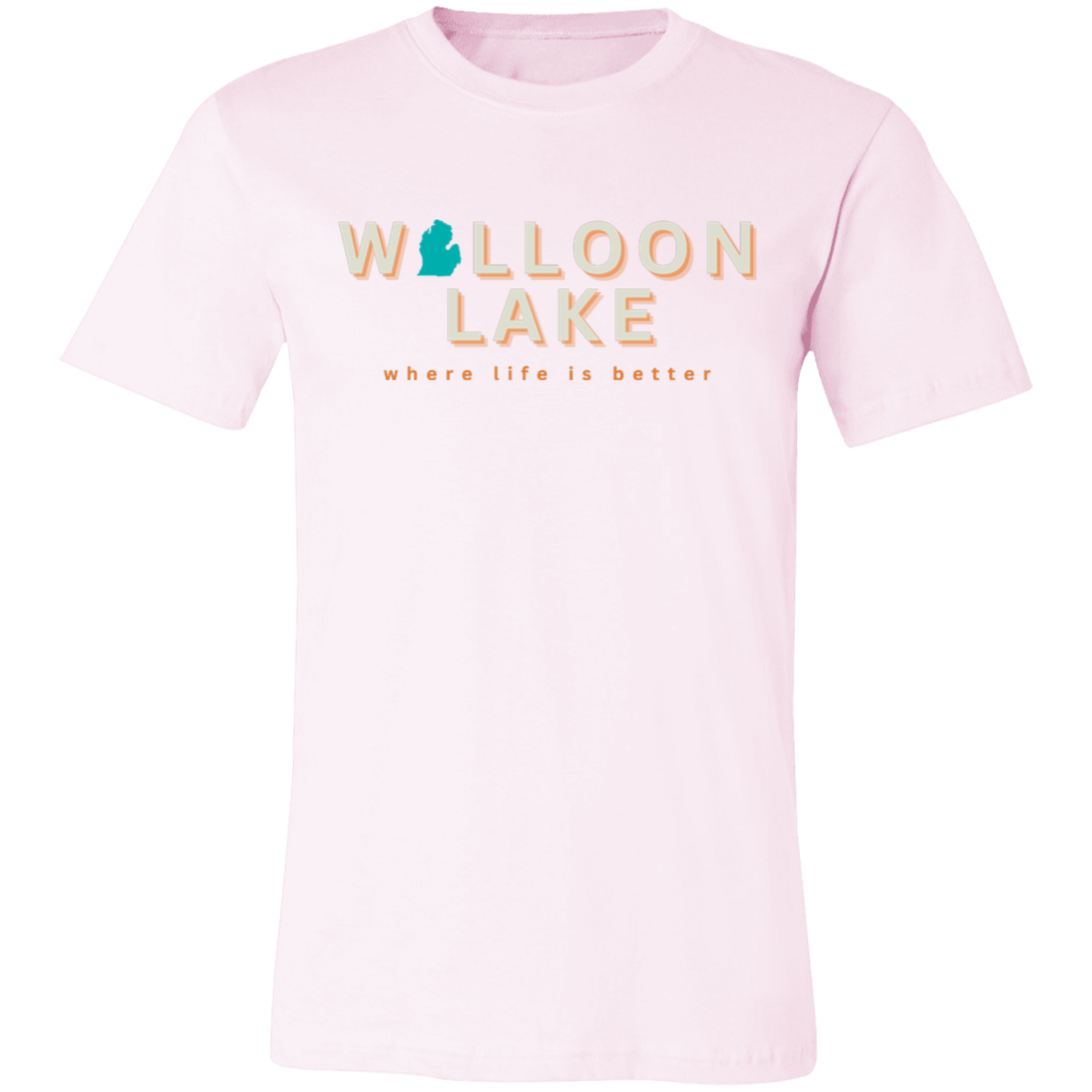 Walloon Lake ~Where Life is Better Unisex Jersey Tee