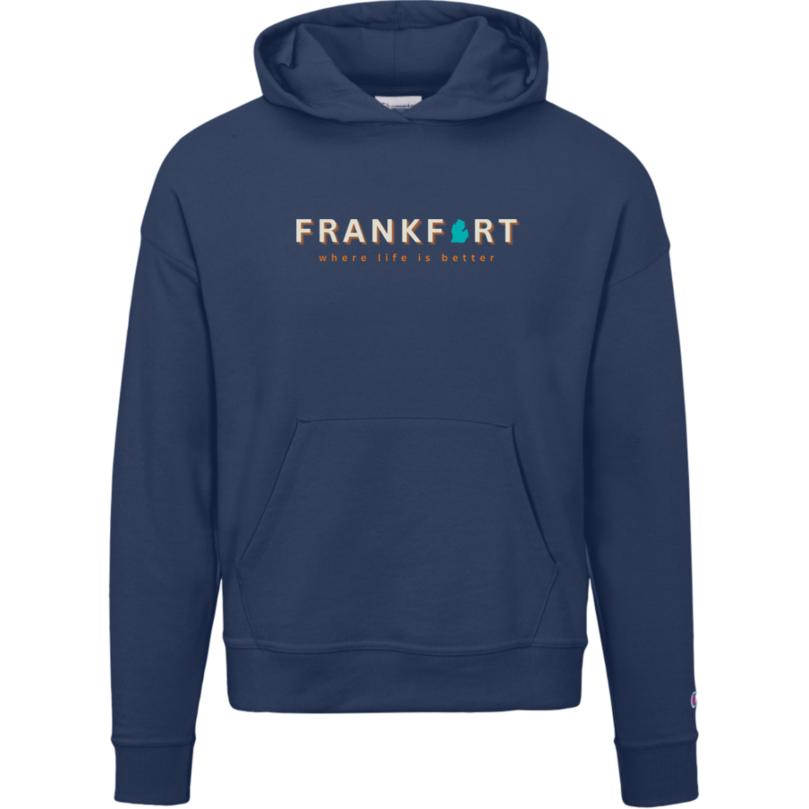 Frankfort~Where Life is Better Women's Beachcomber Hoodie