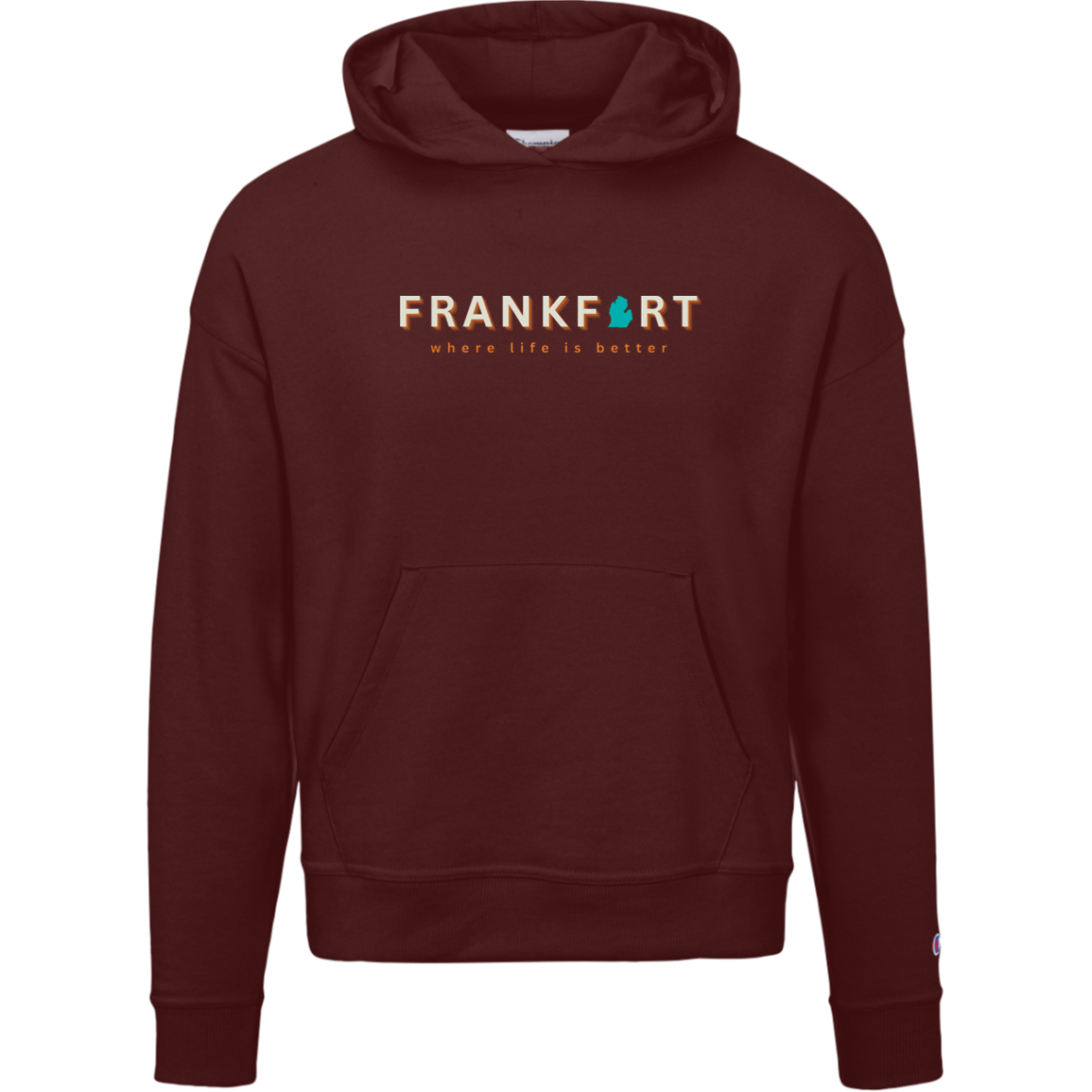 Frankfort~Where Life is Better Women's Beachcomber Hoodie