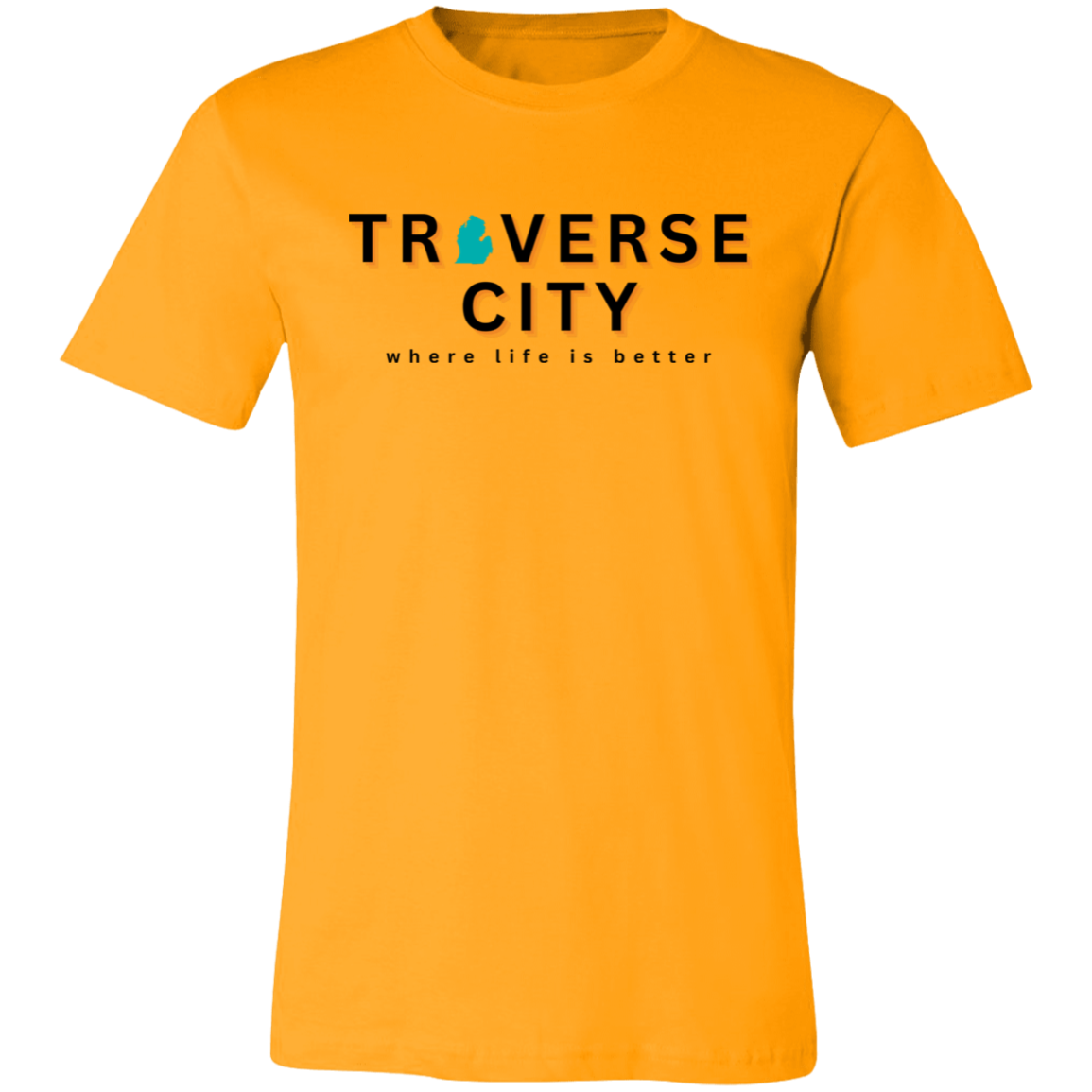 Traverse City ~Where Life is Better Unisex Jersey Tee