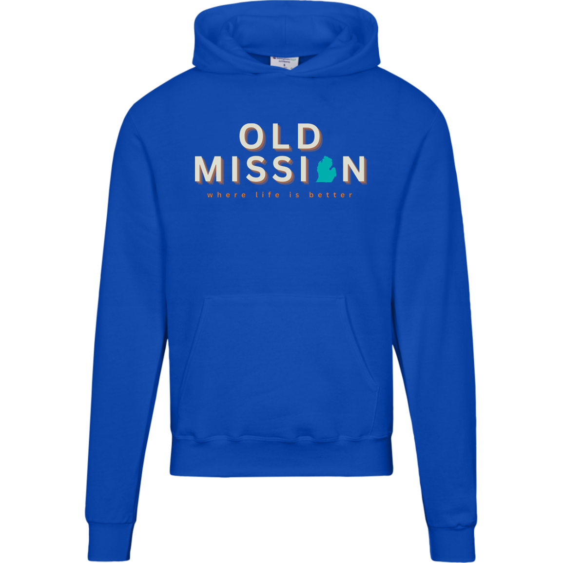 Old Mission~Where Life is Better Men's Beachcomber Hoodie