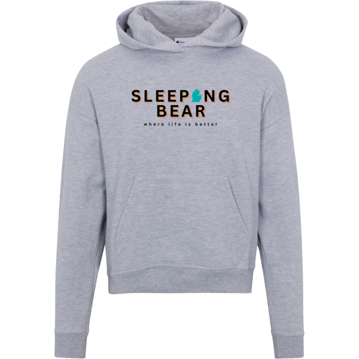 Sleeping Bear~Where Life is Better Women's Beachcomber Hoodie