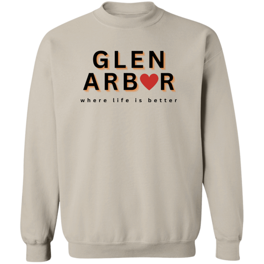 Glen Arbor ~Where Life is Better Unisex Crewneck