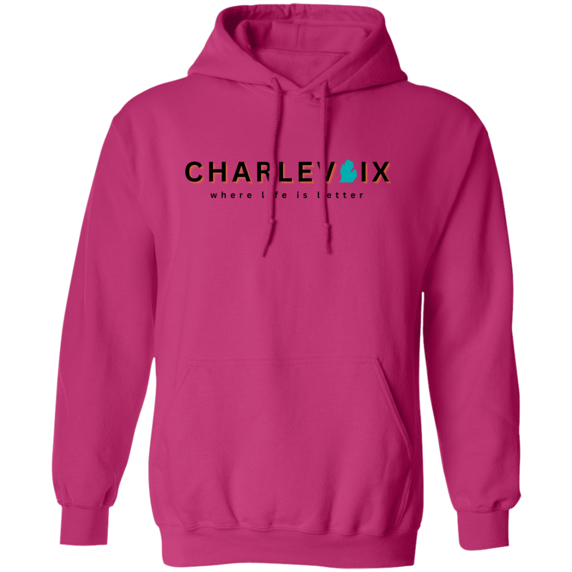 Charlevoix ~Where Life is Better Unisex  Hoodie