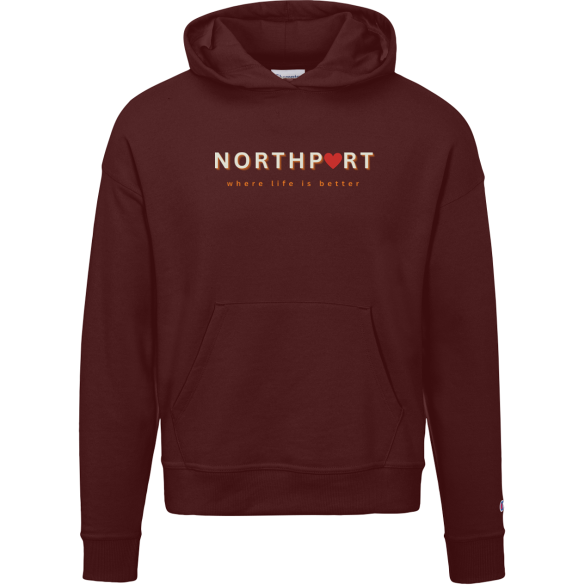 Northport~Where Life is Better Women's Beachcomber Hoodie