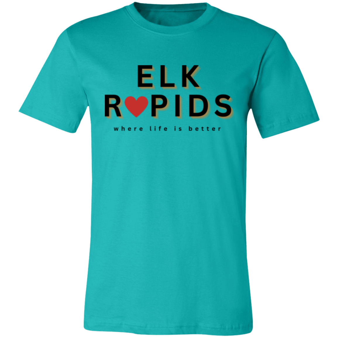 Elk Rapids ~Where Life is Better Unisex Jersey Tee