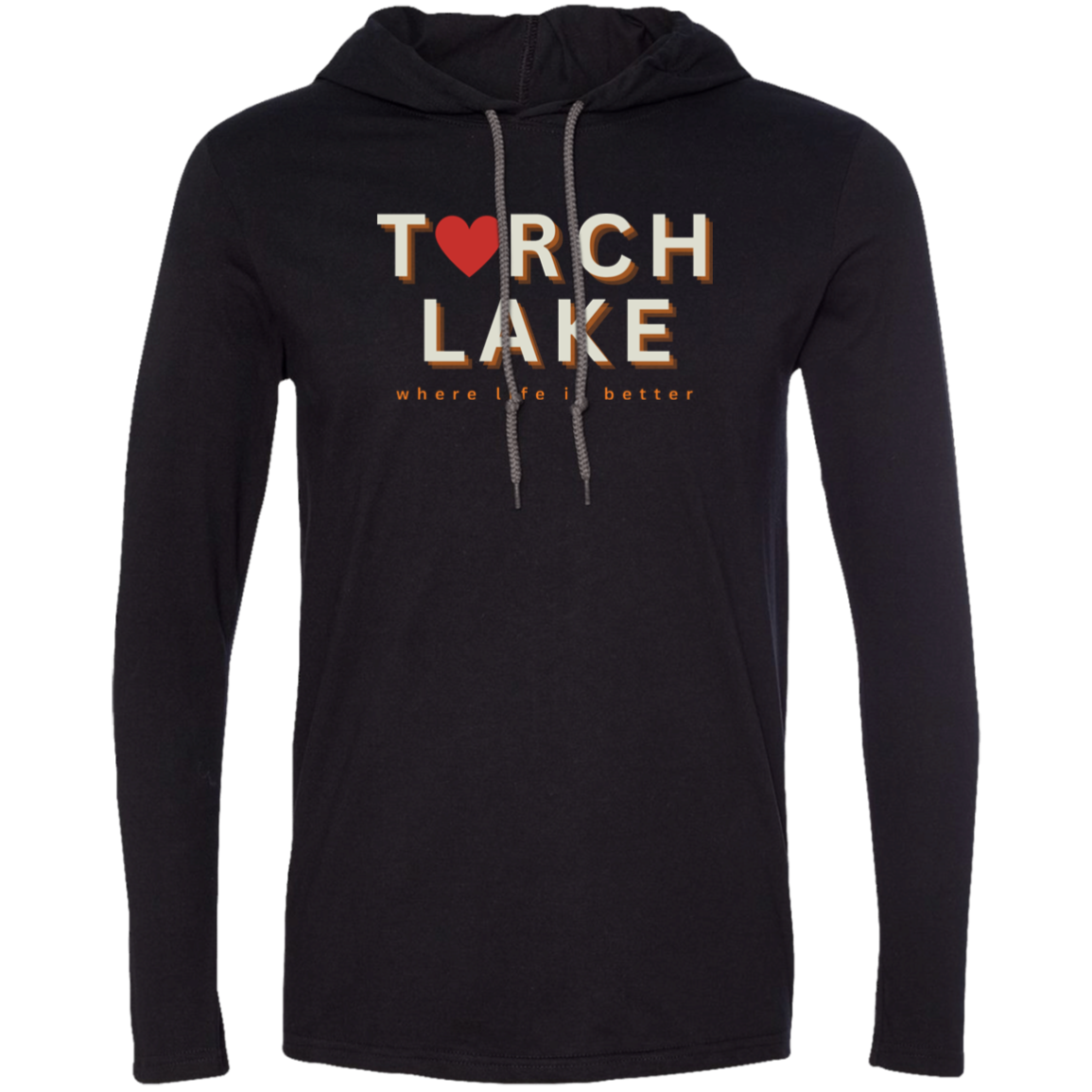 Torch Lake~Where Life is Better Super-Lite Unisex Hoodie