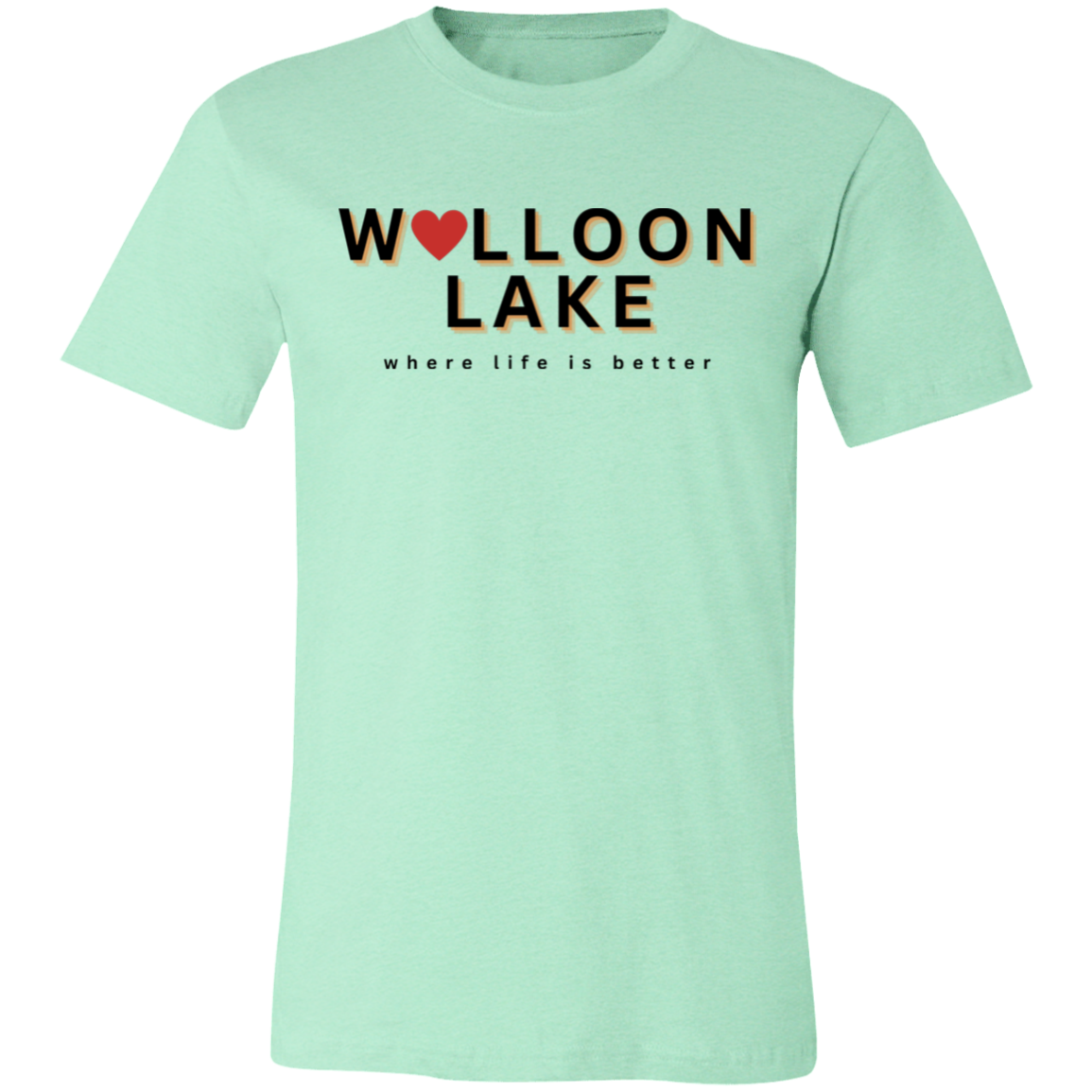 Walloon Lake ~Where Life is Better  Unisex Jersey Tee