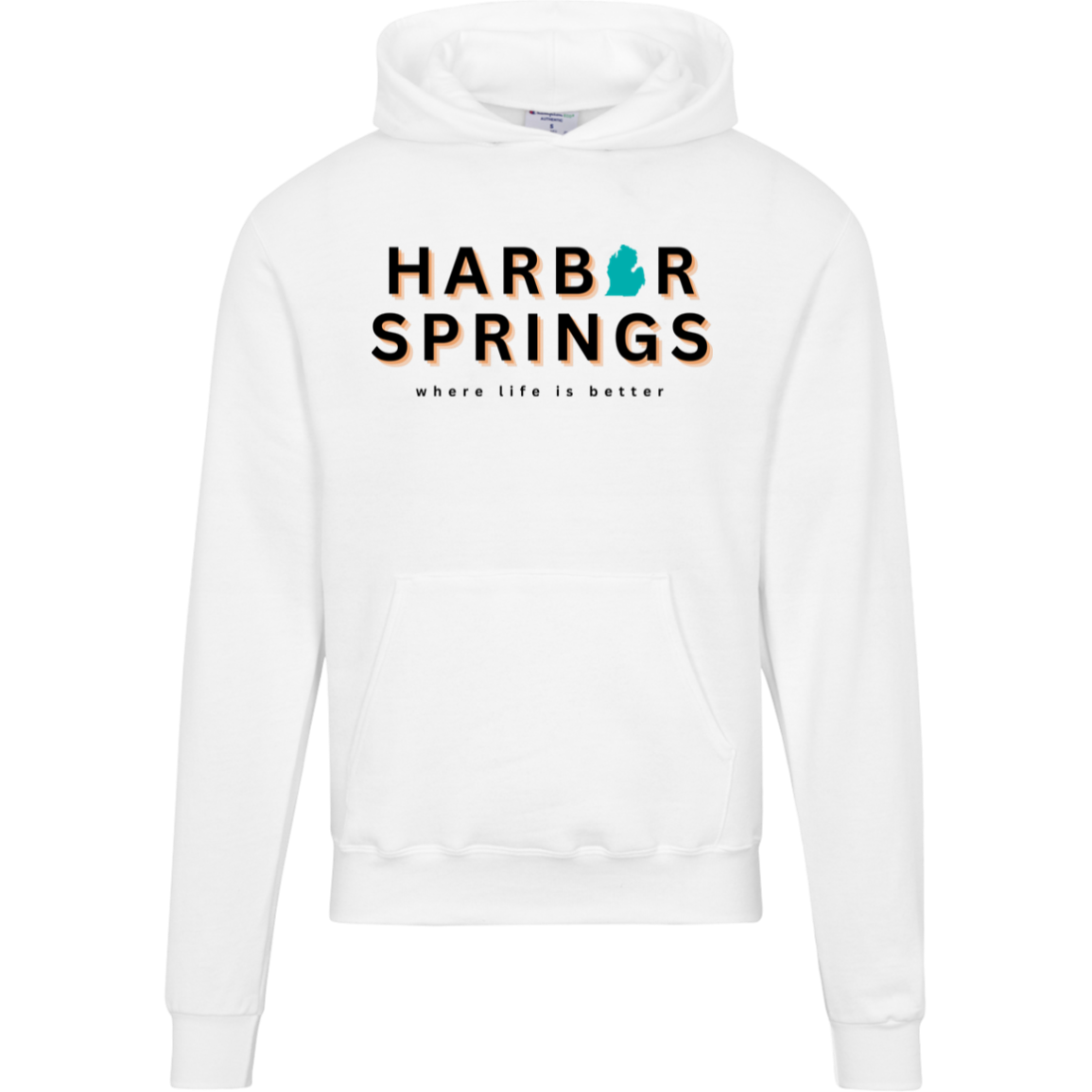 Harbor Springs~Where Life is Better Beachcomber Hoodie