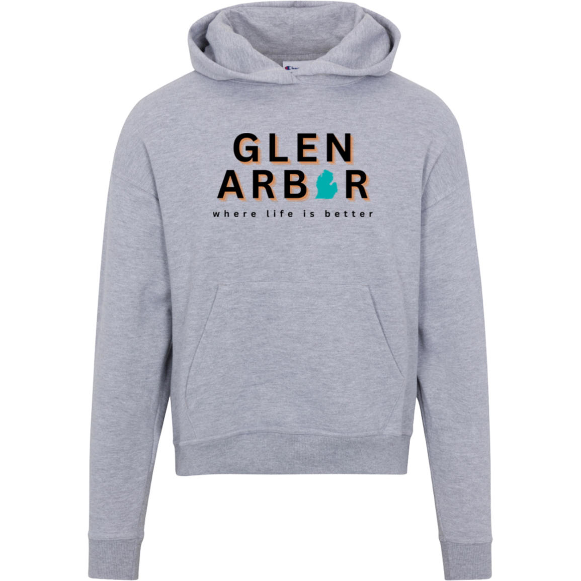 Glen Arbor~Where Life is Better Women's Beachcomber Hoodie