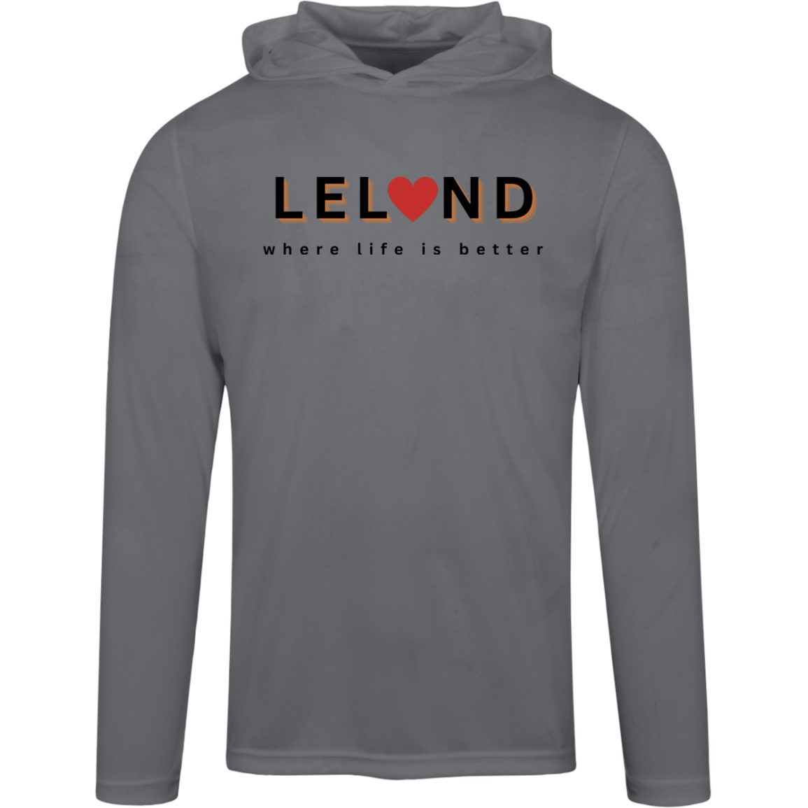 Leland~Where Life is Better Men's Super-Lite Performance Hoodie